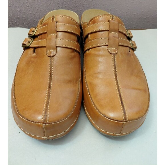 Spring Step Happy MBR Slip On Clog Shoes Women's EUR 39 US 8.5 Camel - Picture 2 of 10